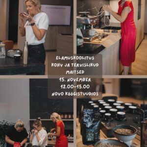 Elamuskoolitus "Kohv ja tervislikud maitsed" 15.11 2025