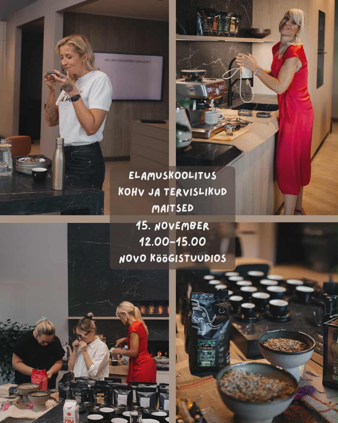 Elamuskoolitus "Kohv ja tervislikud maitsed" 15.11 2025